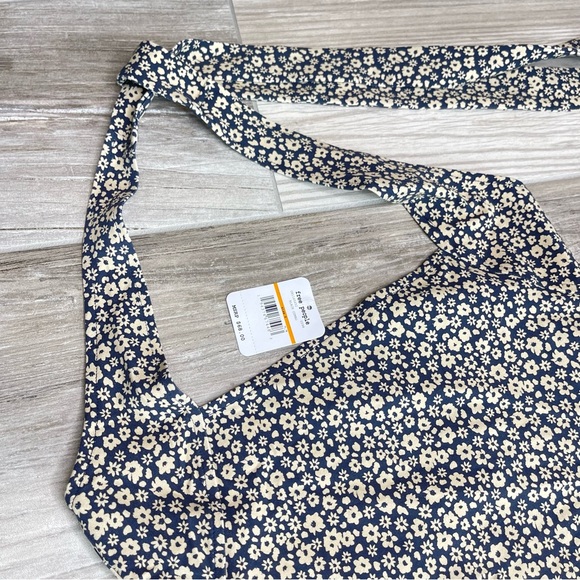 FREE PEOPLE Floral Neck Tie Bodysuit - Picture 7 of 9